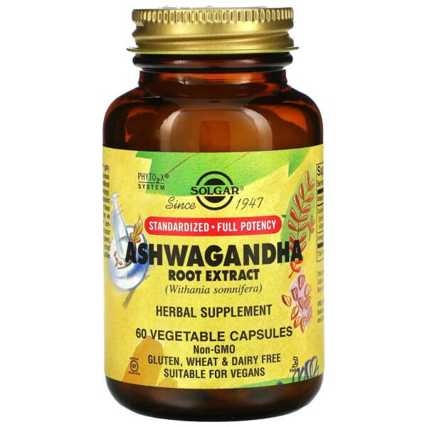 Solgar Ashwagandha Root Extrac 300mg Vcaps 60’s