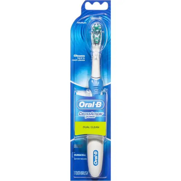 Oral B Battery Tooth Brush (Cross Action Dual Clean) 1’s
