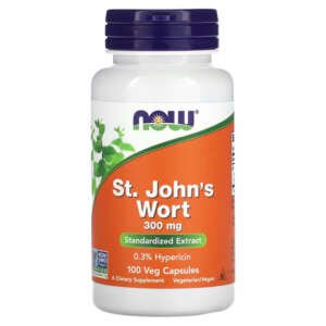 NOW Foods, St. John’s Wort, 300mg, 100 Veg Capsules