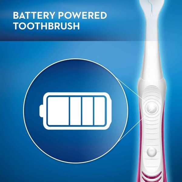 Oral B Battery Toothbrush (Pulsar 3D White Luxe) 1’s - Image 4