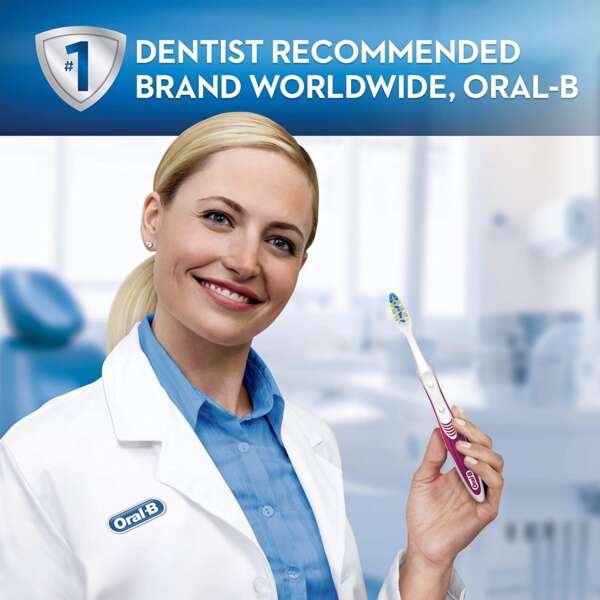 Oral B Battery Toothbrush (Pulsar 3D White Luxe) 1’s - Image 3