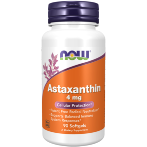 NOW Astaxanthin 4mg Caps 60’s