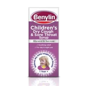 BENYLIN® Children’s Dry Cough and Sore Throat Syrup