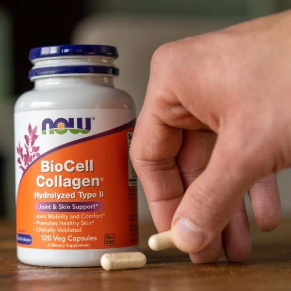 NOW Biocell Collagen Hydrolyzed Type II Vcaps 120’s