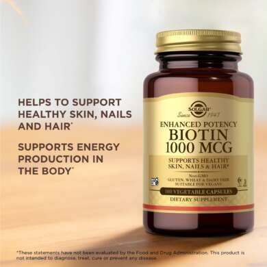 Solgar Biotin 1000mcg VCaps 100’s