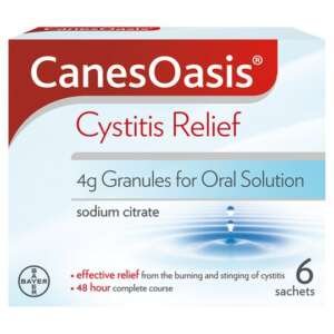Canesoasis (Sodium Citrate) Cystitis Relief Sachets 6’s