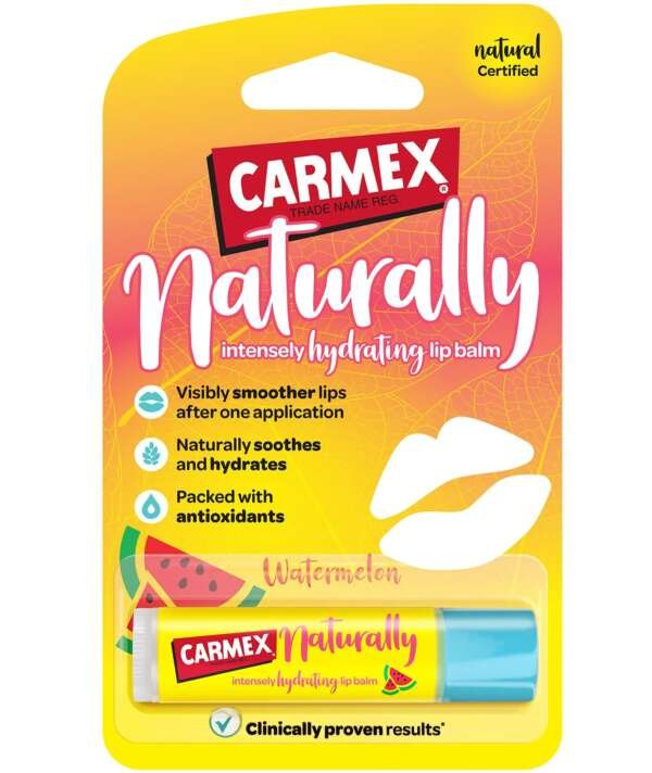 Carmex Lipbalm Naturally (Stick) 4.25gms (Watermelon)