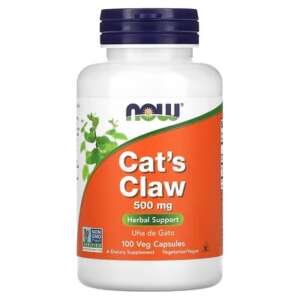 NOW Foods, Cat’s Claw, 500 mg, 100 Veg Capsules