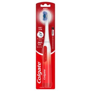 Colgate Battery Tooth Brush Adult – 360 Sonic Optic White