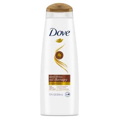 Dove Anti-Frizz Oil Therapy Hair Shampoo 355ml