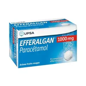 Efferalgan (paracetamol) 1000mg Tablets 8’s