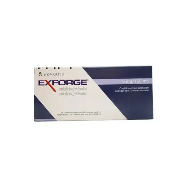 Exforge 5mg/160mg Tablets 28’s