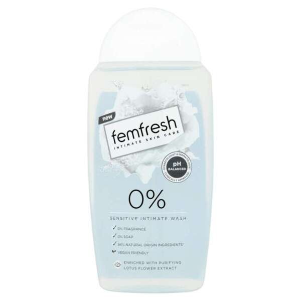 Femfresh Intimate Hygiene 0% Sensitive Wash 250ml