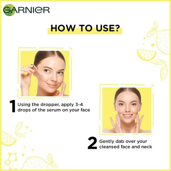 Garnier Bright Complete VITAMIN C Booster Face Serum 30ml - Image 5