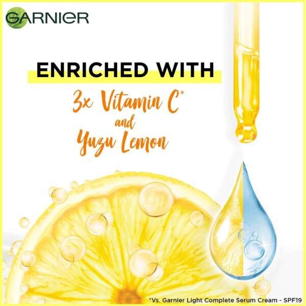 Garnier Bright Complete Vitamin C Serum Cream UV, 45g - Image 3