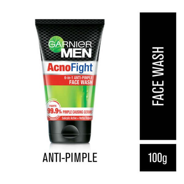 Garnier Men AcnoFight 6 Anti-Pimple Face Wash 100g