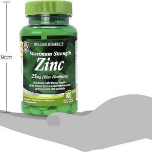 Holland & Barrett Maximum Strength Zinc Picolinate 25mg Tablets 100’s