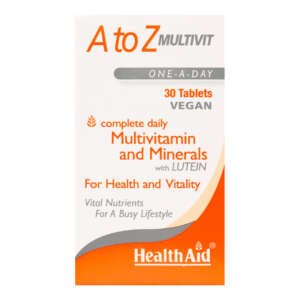 HealthAid A to Z Multivit Tablets 30’s