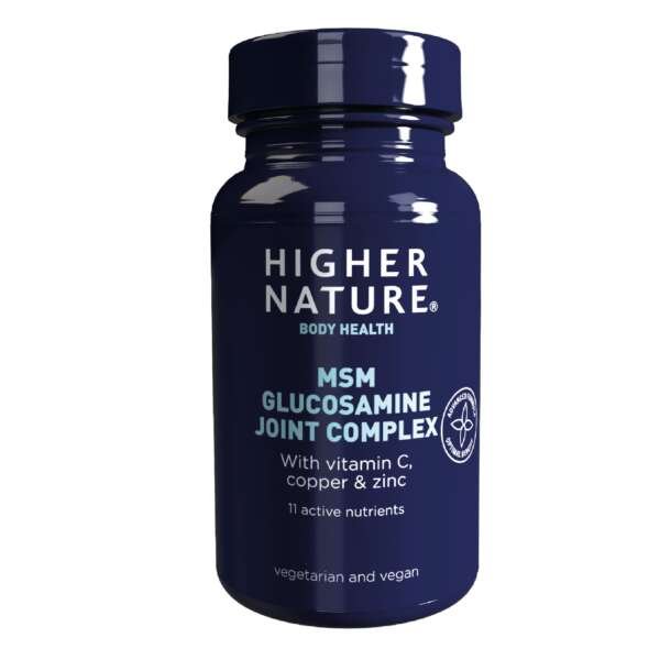 Higher Nature MSM Glucosamine Joint Complex 90’s