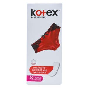 Kotex Panty Liners Deodorised 20’s