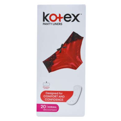Kotex Panty Liners Deodorised 20’s
