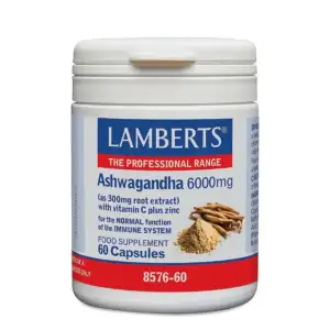 Lamberts Ashwagandha 6000mg Capsules 60’s