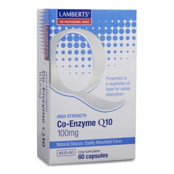 Lamberts Co Enzyme Q 10 100mg 60’s