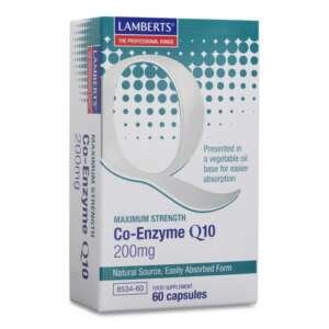 Lamberts Co-Enzyme Q10 200mg 60’s