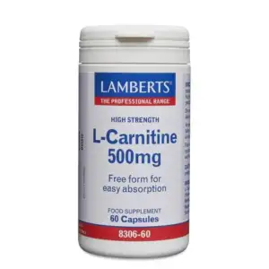 Lamberts L Carnitine 500mg Capsules 60’s
