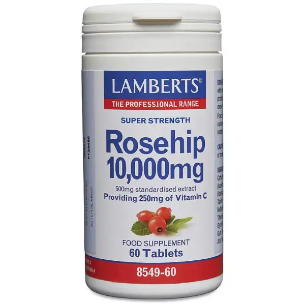 Lamberts Rosehip 10,000mg Tablets 60’s