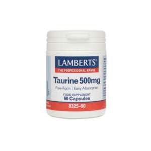 Lamberts Taurine 500mg Capsules 60’s