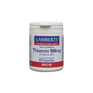 Lamberts Thiamin (Vitamin B1) 100mg 90’s