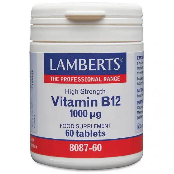 Lamberts Vitamin B12 1000µg Tablets 60’s