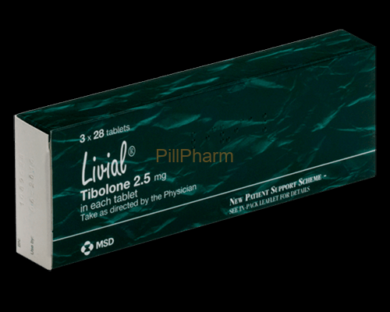 Livial 2.5mg tablets 28’s