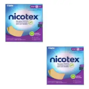 Nicotex Nicotine Transdermal Patch 7’s (21mg-Step 1)