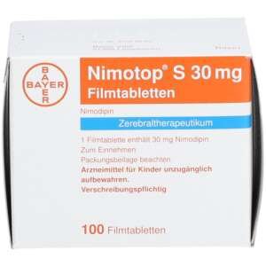 Nimotop 30mg Tablets 100’s