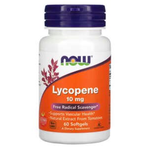 NOW Foods, Lycopene, 10mg, 60 Softgels