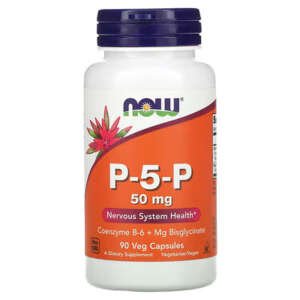 NOW Foods, P-5-P, 50 mg, Veg Capsules 90’s
