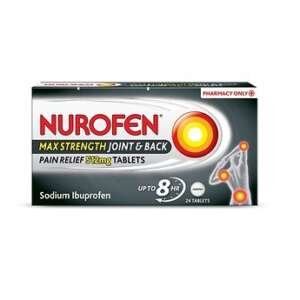 Nurofen Joint & Back Pain Tablets 512mg 16’s