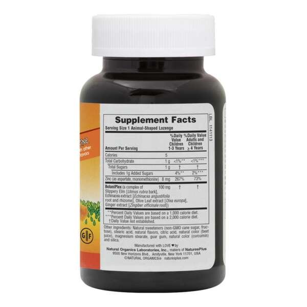 Buy Nature’s Plus Animal Parade KidZinc Lozenges 90’s - Image 2