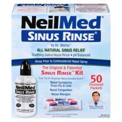 Neilmed Sinus Rinse All Natural Premixed Sachets 50’s