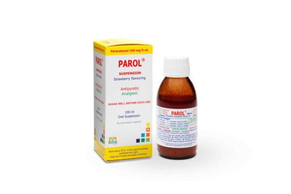 Parol Suspension 250 mg/5ml 100ml