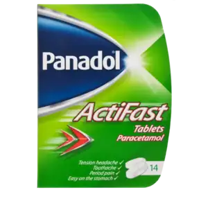 Panadol Actifast Tablets Compack 14’s