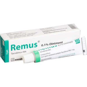 REMUS 0.1% 10g Ointment (Tacrolimus)