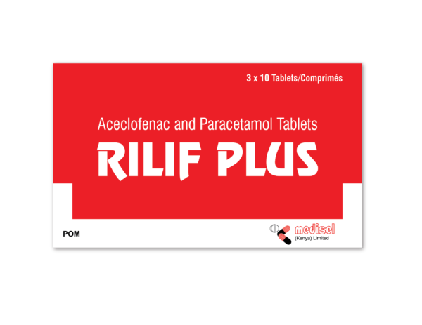 Rilif Plus 600mg Tablets 30’s
