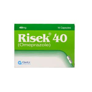 Risek 40mg Capsules 14’s