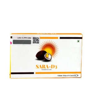 Sara D3 60000 I.U 4’s