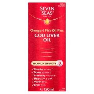Seven Seas Max Strength Cod Liver Oil 150ml