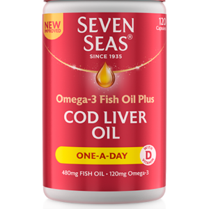 Seven Seas Once-A-Day Cod Liver Oil 120’s