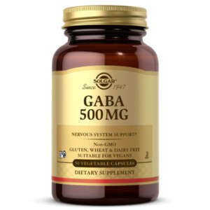 Solgar GABA 500 mg Vegetable Capsules 50’s